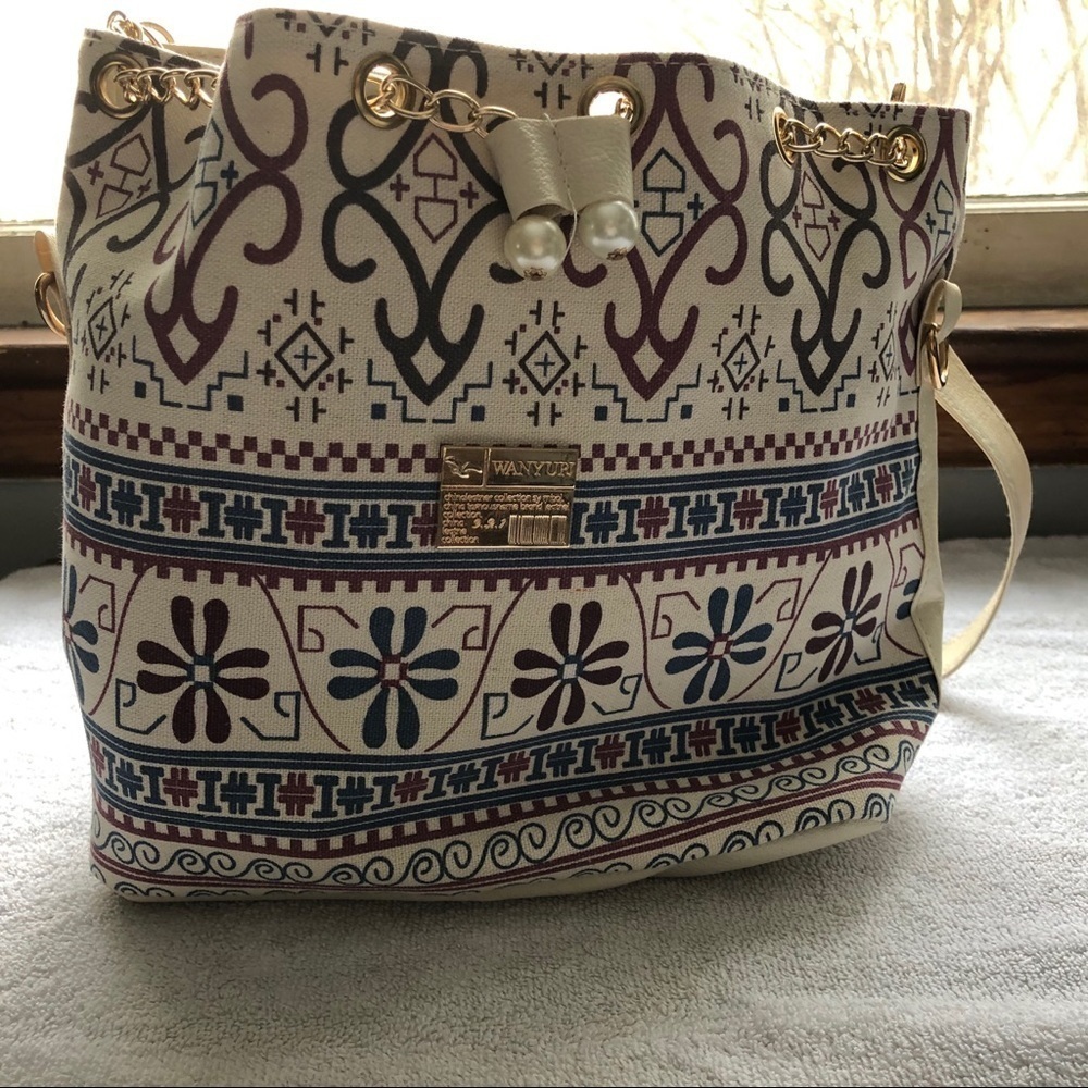 🎄Wanyupj Hand bag, purse, satchel, pink and blue